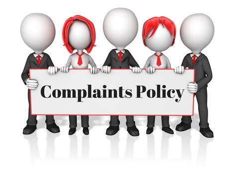 Complaints Policy .